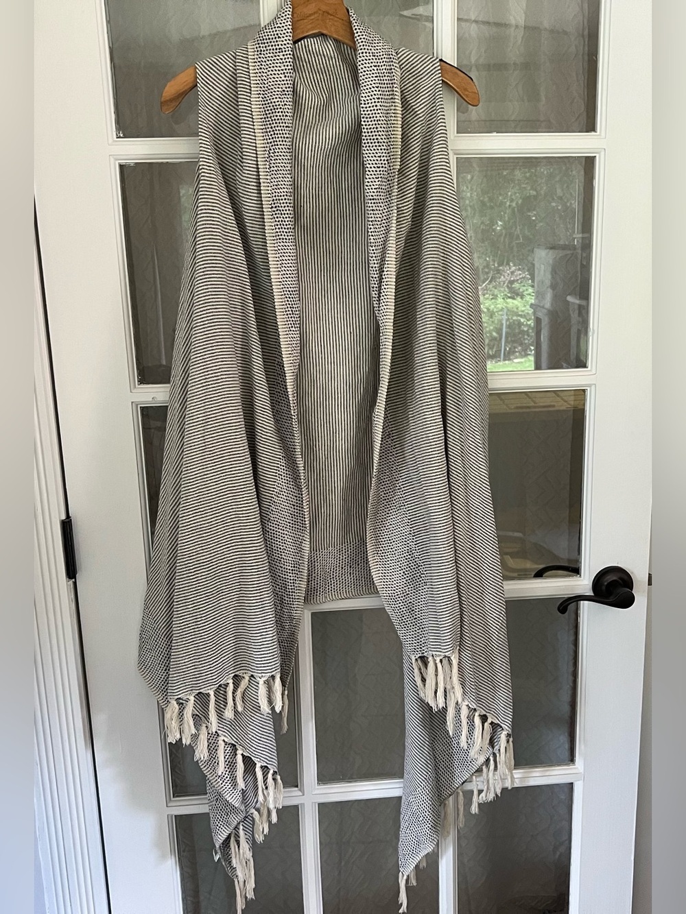 World Market Open Front Cardigan Womens Free Size Boho Waterfall Vest